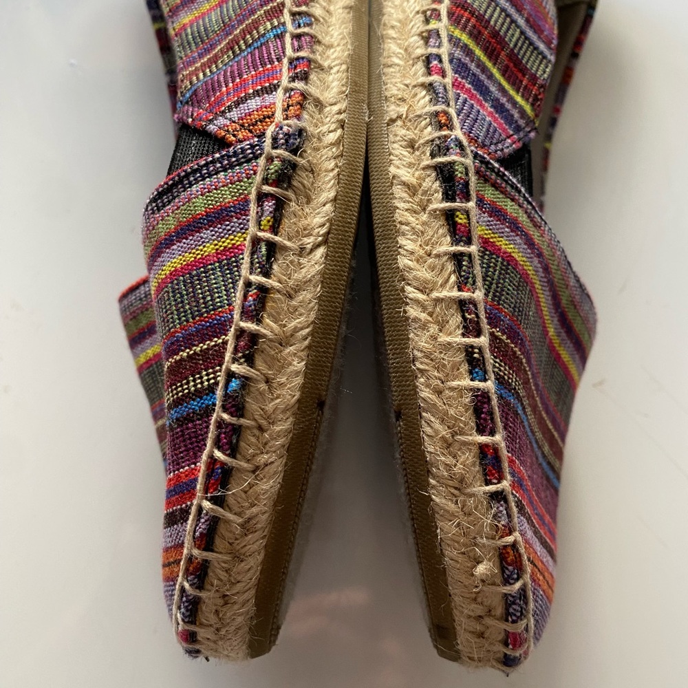 LifeStride espadrilles with 1” wedge / multi-colored - Size 8.5 - Picture 16 of 16